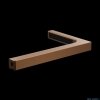 Radaway Essenza Pro Brushed Copper Dwj drzwi wnękowe 110cm prawe szczotkowana miedź 10099110-93-01R